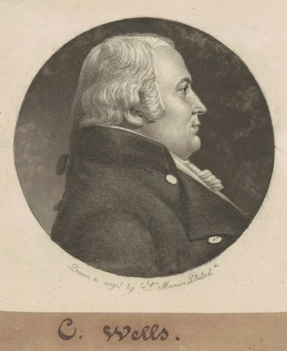 Framed Print : John Craig Wells, 1799. Creator: Charles Balthazar Julien Fevret de Saint-Memin Framed Print : John Craig Wells, 1799. Creator: Charles Balthazar Julien Fevret de Saint-Memin