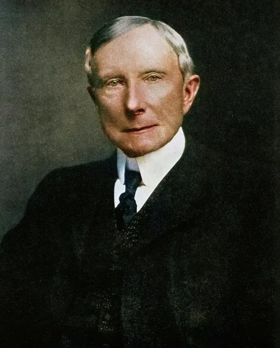 Framed Print : John D Rockefeller, American industrialist, late 19th century (1956). Creator: Unknown Framed Print : John D Rockefeller, American industrialist, late 19th century (1956). Creator: Unknown