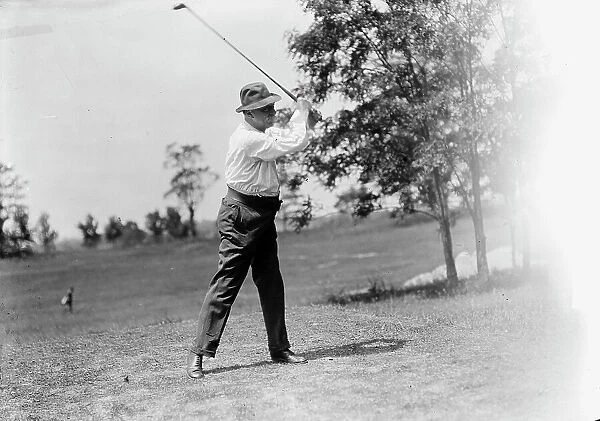 John Dalzell, Rep. from Pennsylvania, Golfing, 1911. Creator: Harris & Ewing. John Dalzell, Rep. from Pennsylvania, Golfing, 1911. Creator: Harris & Ewing