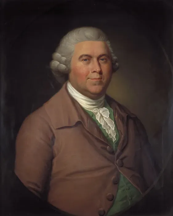 Framed Print : John Davis, the Proprietor of Bagnigge Wells, c1761-1799. Artist: James Scouler Framed Print : John Davis, the Proprietor of Bagnigge Wells, c1761-1799. Artist: James Scouler