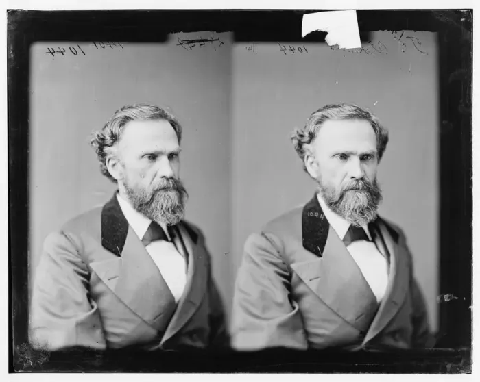 Framed Print : John DeWitt Atkins of Tennessee, 1865-1880. Creator: Unknown Framed Print : John DeWitt Atkins of Tennessee, 1865-1880. Creator: Unknown