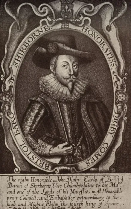 Framed Print : John Digby, First Earl of Bristol, early 17th century, (1911). Artist: Renold Elstrack Framed Print : John Digby, First Earl of Bristol, early 17th century, (1911). Artist: Renold Elstrack