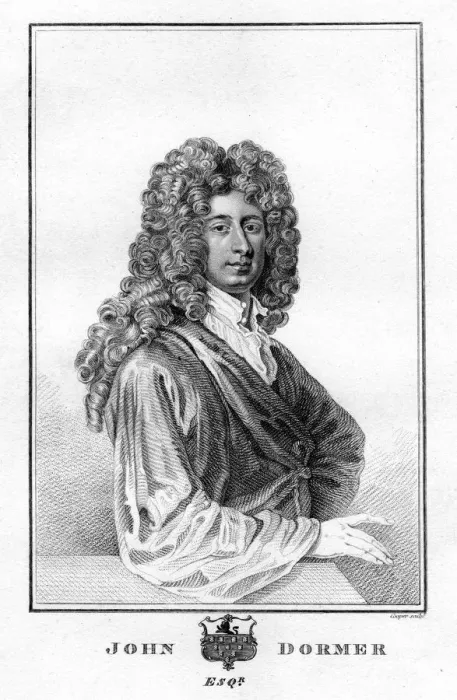 Framed Print : John Dormer, country gentleman, late 17th-early 18th century. Artist: Cooper Framed Print : John Dormer, country gentleman, late 17th-early 18th century. Artist: Cooper