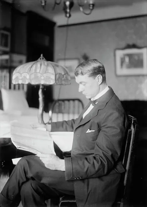 Framed Print : John Drinkwater, between c1915 and c1920. Creator: Bain News Service Framed Print : John Drinkwater, between c1915 and c1920. Creator: Bain News Service