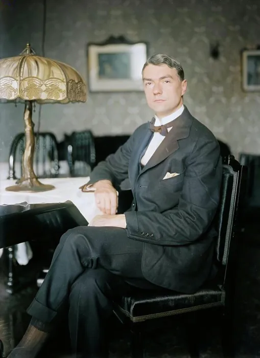 Framed Print : John Drinkwater, between c1915 and c1920. Creator: Bain News Service Framed Print : John Drinkwater, between c1915 and c1920. Creator: Bain News Service