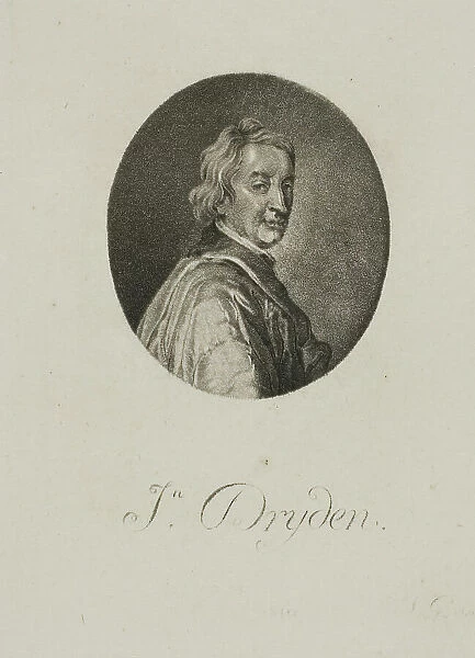 John Dryden, n.d. Creator: Jean-Baptiste de Grateloup