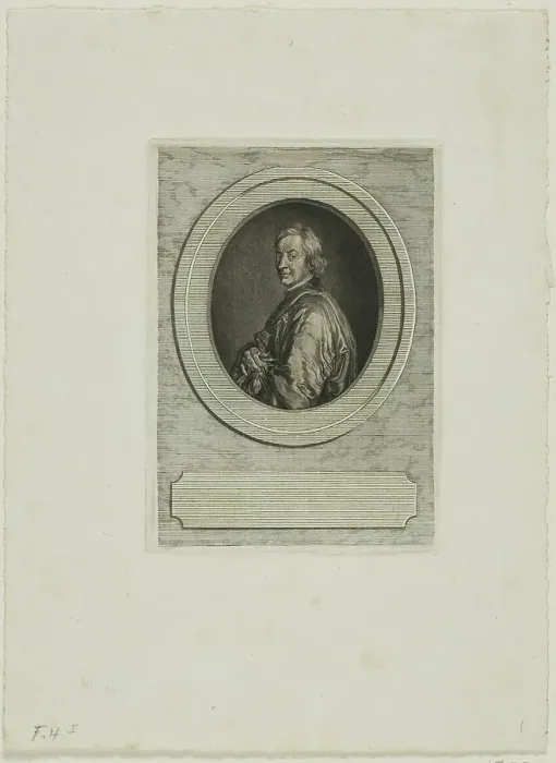 Framed Print : John Dryden, n.d. Creator: Jean-Baptiste de Grateloup Framed Print : John Dryden, n.d. Creator: Jean-Baptiste de Grateloup