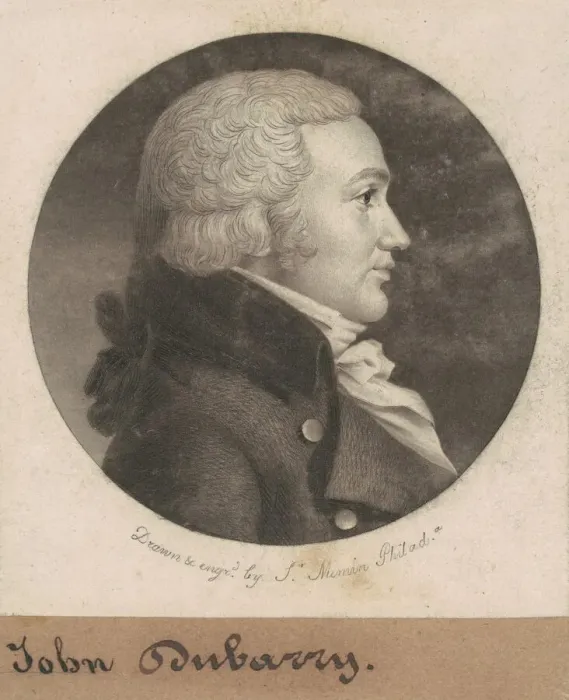 Framed Print : John Dubarry, 1802. Creator: Charles Balthazar Julien Fevret de Saint-Memin Framed Print : John Dubarry, 1802. Creator: Charles Balthazar Julien Fevret de Saint-Memin