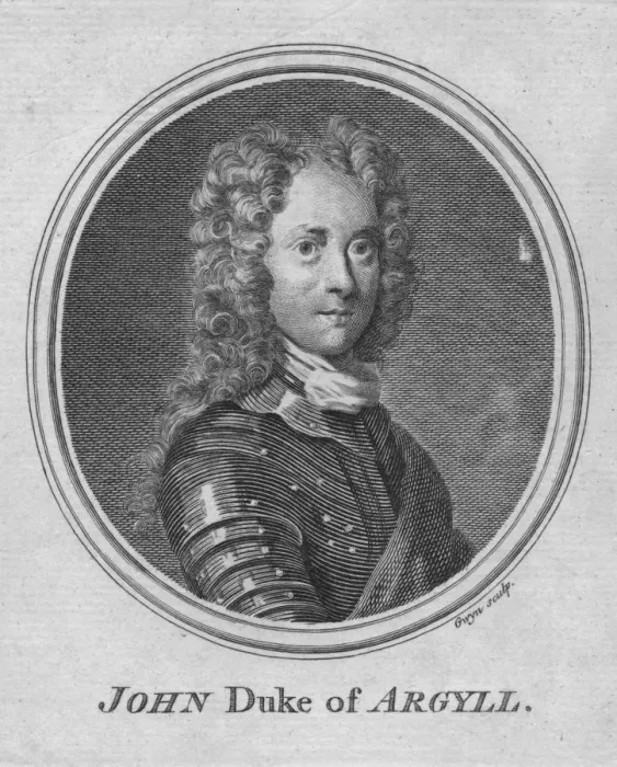 Framed Print : John Duke of Argyll. Creator: Gwyn Framed Print : John Duke of Argyll. Creator: Gwyn
