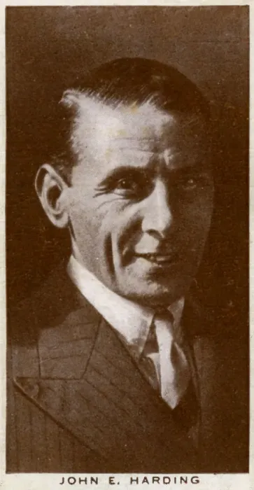 Framed Print : John E Harding, British boxing manager and match-maker, 1938 Framed Print : John E Harding, British boxing manager and match-maker, 1938