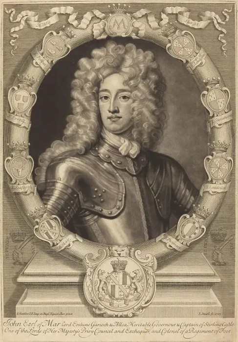 Framed Print : John, Earl of Mar, Lord Erskine, 1703. Creator: John Smith Framed Print : John, Earl of Mar, Lord Erskine, 1703. Creator: John Smith