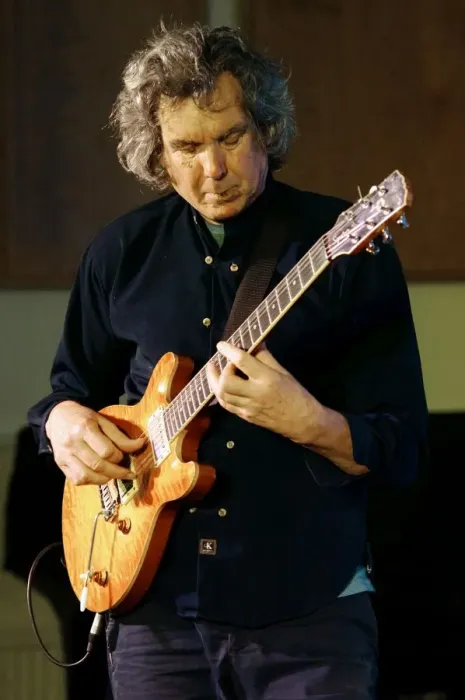Framed Print : John Etheridge, Watermill Jazz Club, Dorking, Surrey, February 28, 2017. Artist: Brian O Connor Framed Print : John Etheridge, Watermill Jazz Club, Dorking, Surrey, February 28, 2017. Artist: Brian O Connor