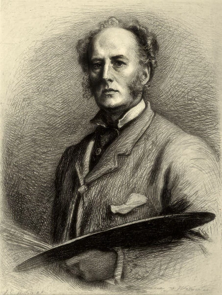 John Everett Millais, British artist, c1880-1882. Artist: Charles Waltner