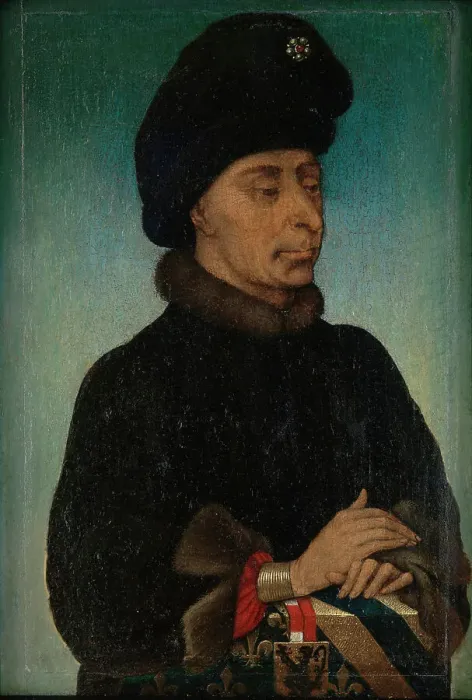 Framed Print : John the Fearless, Duke of Burgundy, 1450. Creator: Anon Framed Print : John the Fearless, Duke of Burgundy, 1450. Creator: Anon