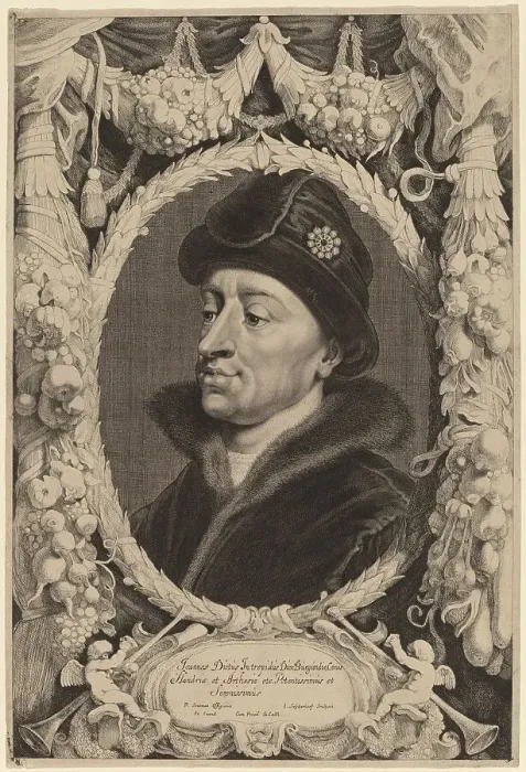 Framed Print : John the Fearless, Duke of Burgundy. Creator: Jonas Suyderhoef Framed Print : John the Fearless, Duke of Burgundy. Creator: Jonas Suyderhoef