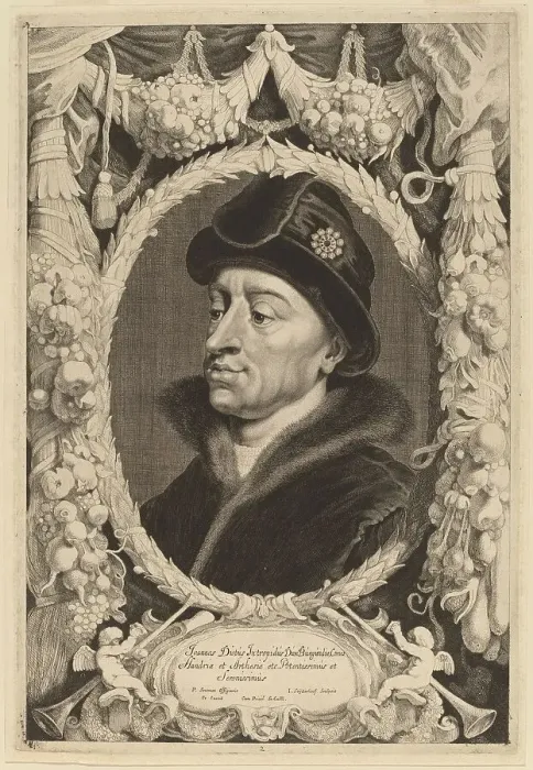 Framed Print : John the Fearless, Duke of Burgundy. Creator: Jonas Suyderhoef Framed Print : John the Fearless, Duke of Burgundy. Creator: Jonas Suyderhoef