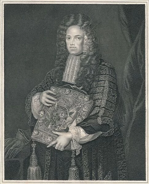 John, First Lord Somers, c1700, (early-mid 19th century). Creator: WT Mote
