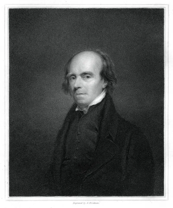 Framed Print : John Flaxman, British designer, draughtsman and sculptor, (1833). Artist: R Woodman Framed Print : John Flaxman, British designer, draughtsman and sculptor, (1833). Artist: R Woodman