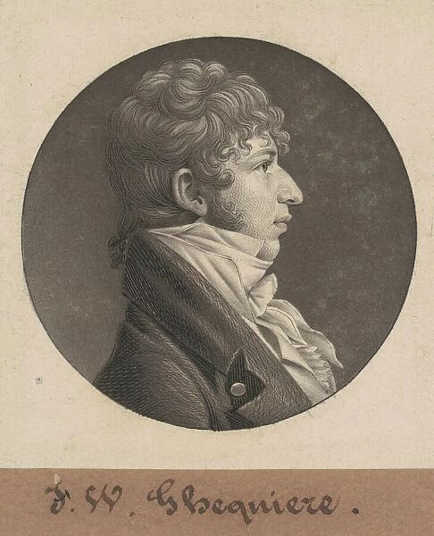 John Francis William Ghequiere, 1804. Creator: Charles Balthazar Julien Fé