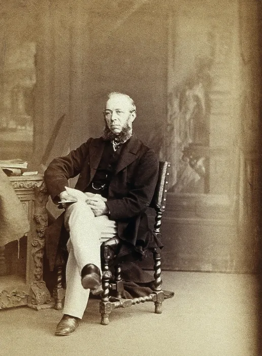 Framed Print : John Gay, 1868. Creator: Ernest Edwards