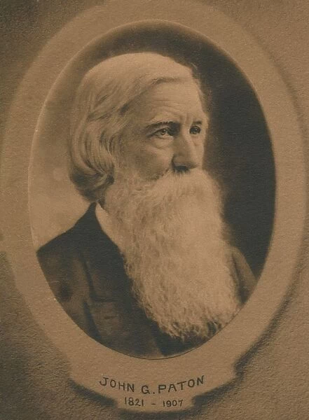 John Gibson Paton (1824-1907), Scottish born Protestant missionary, c1910s