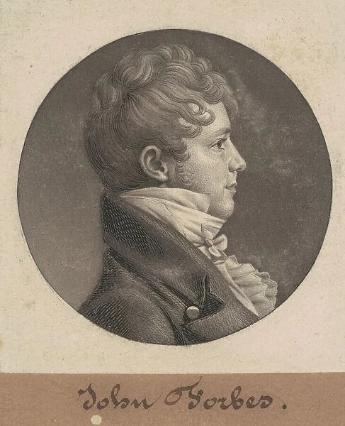 John Goddard, c. 1804. Creator: Charles Balthazar Julien Fevret de Saint-Memin