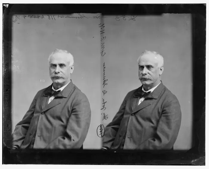 Framed Print : John Godfrey Schumaker of New York, 1865-1880. Creator: Unknown Framed Print : John Godfrey Schumaker of New York, 1865-1880. Creator: Unknown