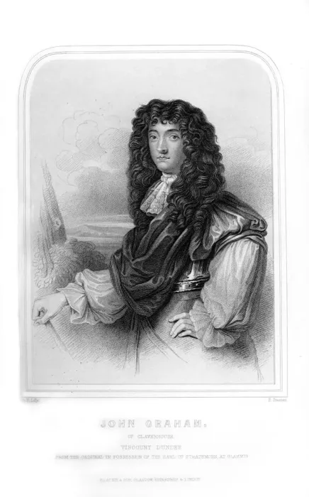 Framed Print : John Graham of Claverhouse, 1st Viscount Dundee, Scottish Jacobite commander, (1870). Artist:s Freeman Framed Print : John Graham of Claverhouse, 1st Viscount Dundee, Scottish Jacobite commander, (1870). Artist:s Freeman