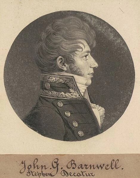 John Green, 1808-1809. Creator: Charles Balthazar Julien Fevret de Saint-Memin