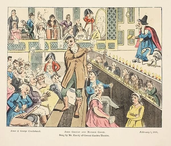 John Grouse and Mother Goose, Sung by Mr Emery of Covent Garden, 1808