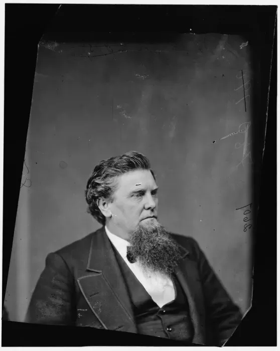 Framed Print : John H. Bagley Junior of New York, between 1870 and 1880. Creator: Unknown Framed Print : John H. Bagley Junior of New York, between 1870 and 1880. Creator: Unknown