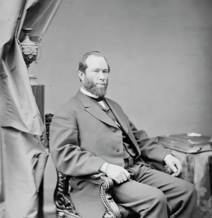 Framed Print : John H. Ketcham of New York, between 1860 and 1875. Creator: Unknown Framed Print : John H. Ketcham of New York, between 1860 and 1875. Creator: Unknown