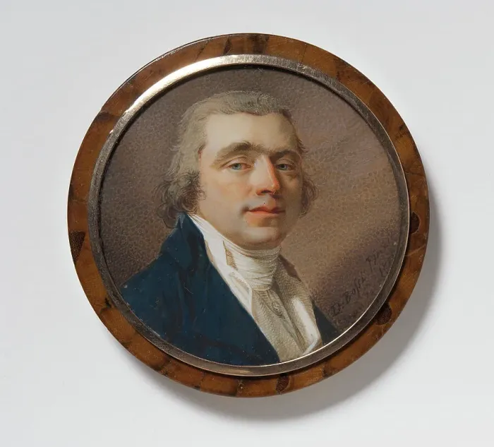 Framed Print : John Hall d.y. businessman, 1801. Creator: Giovanni Domenico Bossi Framed Print : John Hall d.y. businessman, 1801. Creator: Giovanni Domenico Bossi