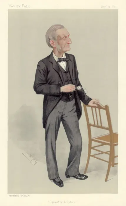 Framed Print : John Hall Gladstone, English chemist, 1891. Artist: Spy Framed Print : John Hall Gladstone, English chemist, 1891. Artist: Spy