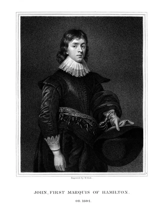 Framed Print : John Hamilton, 1st Marquess of Hamilton, (1825). Artist: W Holl Framed Print : John Hamilton, 1st Marquess of Hamilton, (1825). Artist: W Holl
