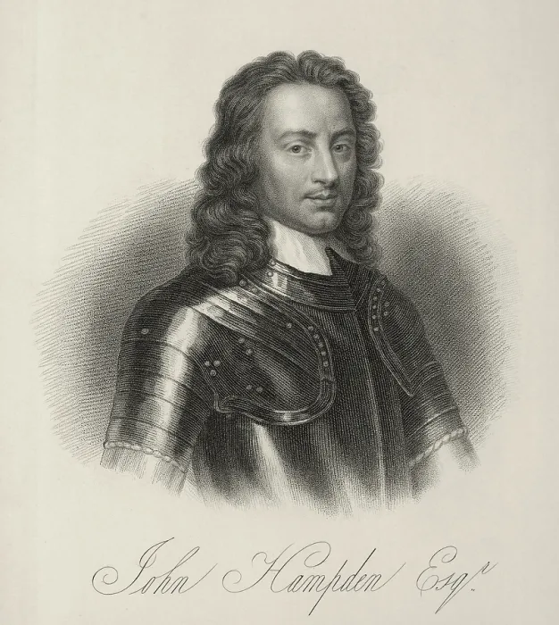 Framed Print : John Hampden Esq, c1620-c1640, (1834-1837). Creator: Samuel Freeman Framed Print : John Hampden Esq, c1620-c1640, (1834-1837). Creator: Samuel Freeman