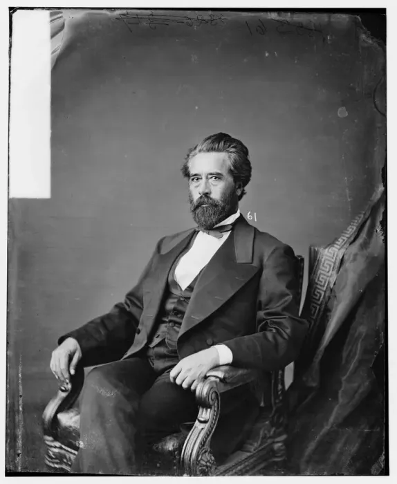 Framed Print : John Hancock of Texas, between 1860 and 1875. Creator: Unknown Framed Print : John Hancock of Texas, between 1860 and 1875. Creator: Unknown
