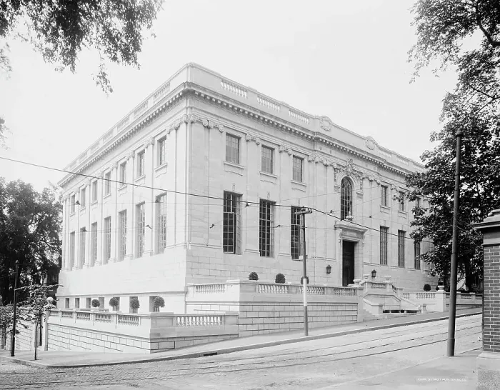 Framed Print : John Hay Library, Providence, R.I. c.between 1910 and 1920. Creator: Unknown Framed Print : John Hay Library, Providence, R.I. c.between 1910 and 1920. Creator: Unknown