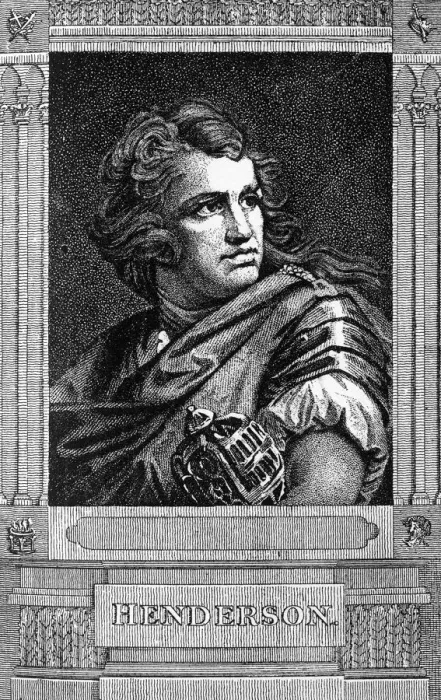 Framed Print : John Henderson, 18th century British actor, 1886 Framed Print : John Henderson, 18th century British actor, 1886
