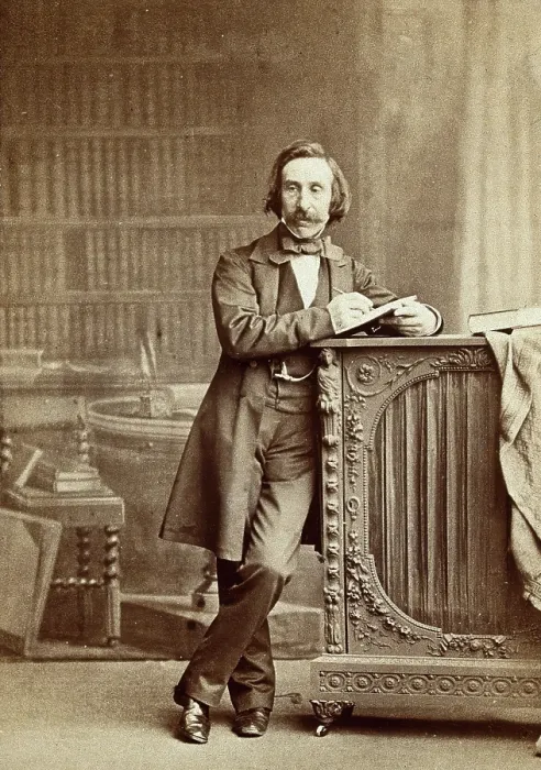 Framed Print : John Henry Foley, c1860s. Creator: Ernest Edwards Framed Print : John Henry Foley, c1860s. Creator: Ernest Edwards