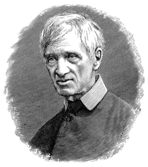 Framed Print : John Henry Newman, (1801-1890), 19th century Framed Print : John Henry Newman, (1801-1890), 19th century