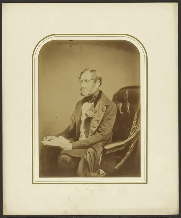 Framed Print : John Hogg, F.R.S. 1855. Creator: Maull & Polyblank Framed Print : John Hogg, F.R.S. 1855. Creator: Maull & Polyblank