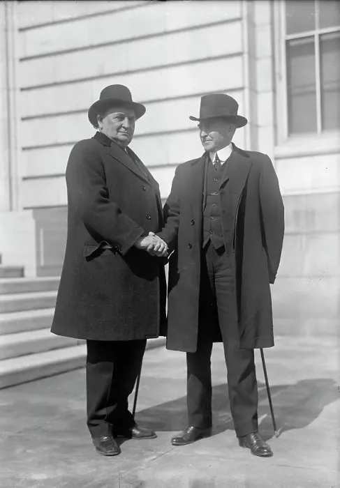 Framed Print : John Hollis Bankhead, Rep. from Alabama, with Son, William B. Bankhead, 1917. Creator: Harris & Ewing. John Hollis Bankhead, Rep. from Alabama, with Son, William B. Bankhead, 1917. Creator: Harris & Ewing Framed Print : John Hollis Bankhead, Rep. from Alabama, with Son, William B. Bankhead, 1917. Creator: Harris & Ewing. John Hollis Bankhead, Rep. from Alabama, with Son, William B. Bankhead, 1917. Creator: Harris & Ewing