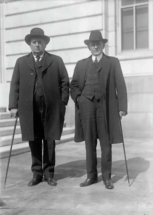 Framed Print : John Hollis Bankhead, Rep. from Alabama, with Son, William B. Bankhead, 1917. Creator: Harris & Ewing. John Hollis Bankhead, Rep. from Alabama, with Son, William B. Bankhead, 1917. Creator: Harris & Ewing Framed Print : John Hollis Bankhead, Rep. from Alabama, with Son, William B. Bankhead, 1917. Creator: Harris & Ewing. John Hollis Bankhead, Rep. from Alabama, with Son, William B. Bankhead, 1917. Creator: Harris & Ewing
