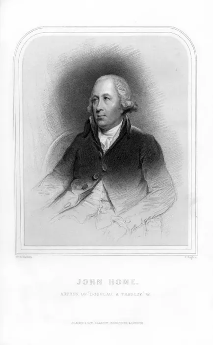 Framed Print : John Home, Scottish poet and dramatist, (1870). Artist: J Rogers Framed Print : John Home, Scottish poet and dramatist, (1870). Artist: J Rogers