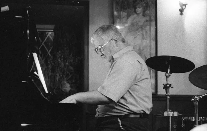 Framed Print : John Horler, B. B. Watermill Jazz Club, Dorking, Surrey, Oct 2000 Framed Print : John Horler, B. B. Watermill Jazz Club, Dorking, Surrey, Oct 2000