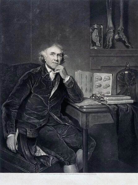 John Hunter, 1786. Artist: WO Geller