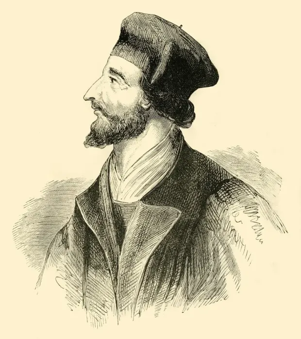 Framed Print : John Huss, (c1369-1415), 1890. Creator: Unknown Framed Print : John Huss, (c1369-1415), 1890. Creator: Unknown