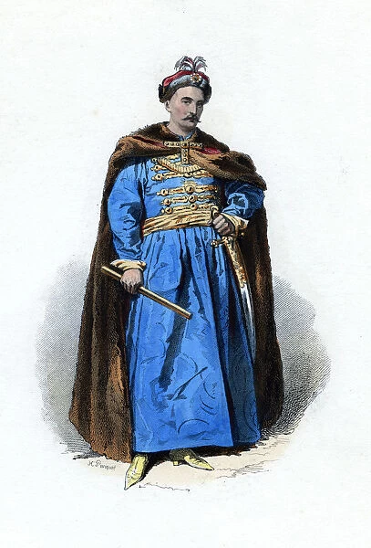 John III Sobieski, King of Poland and Grand Duke of Lithuania, 19th century. Artist: Hippolyte Louis Emile Pauquet