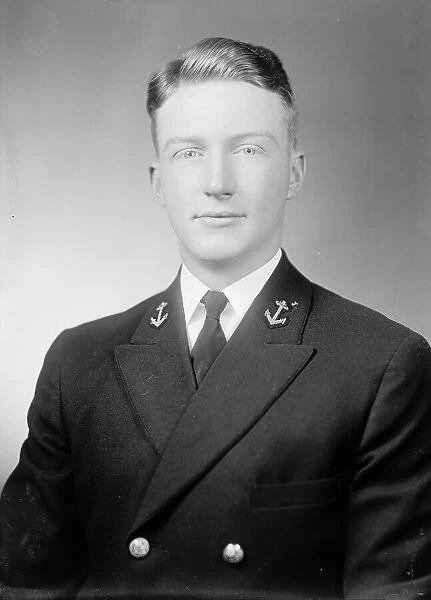 John J. Cosegrove, Midshipman - Portrait, 1933. Creator: Harris & Ewing. John J. Cosegrove, Midshipman - Portrait, 1933. Creator: Harris & Ewing
